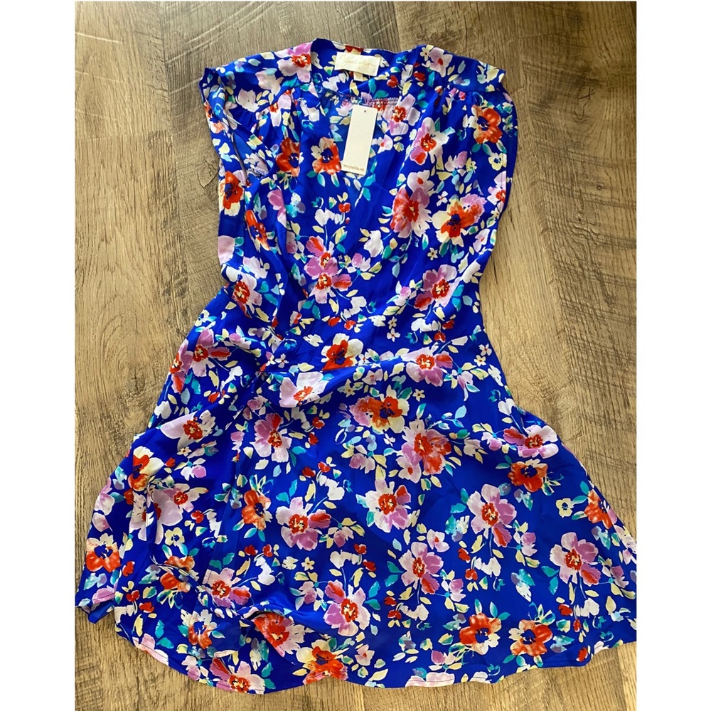 Flower print Yumi Kim wrap short wrap dress